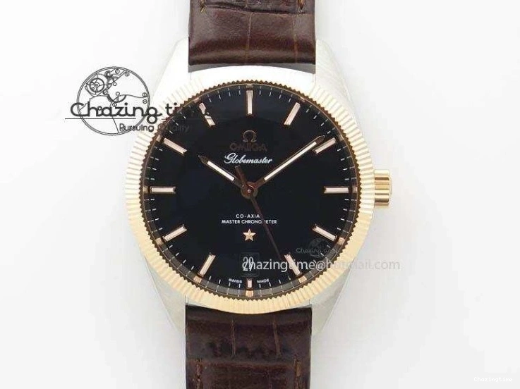 0404 Flexible De Ville MK 1:1 Best Edition SS White Dial On Black Leather Asian Seagull T1701 (Sec@6) 8244